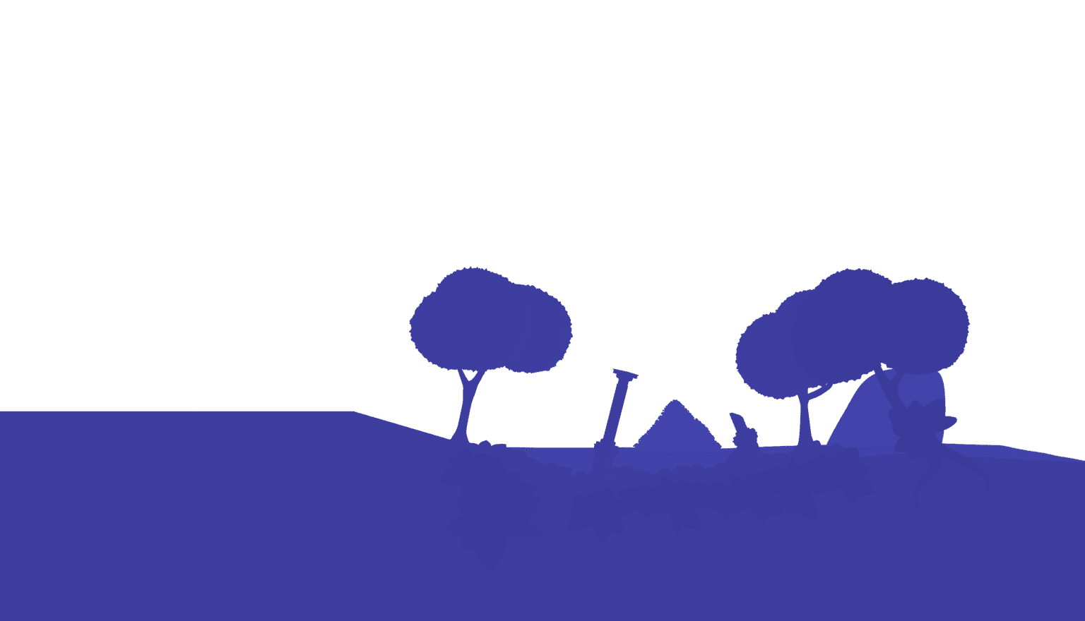 La forme de ces îles me rappelle quelque chose. Sans la verdure, ce serait plus simple.